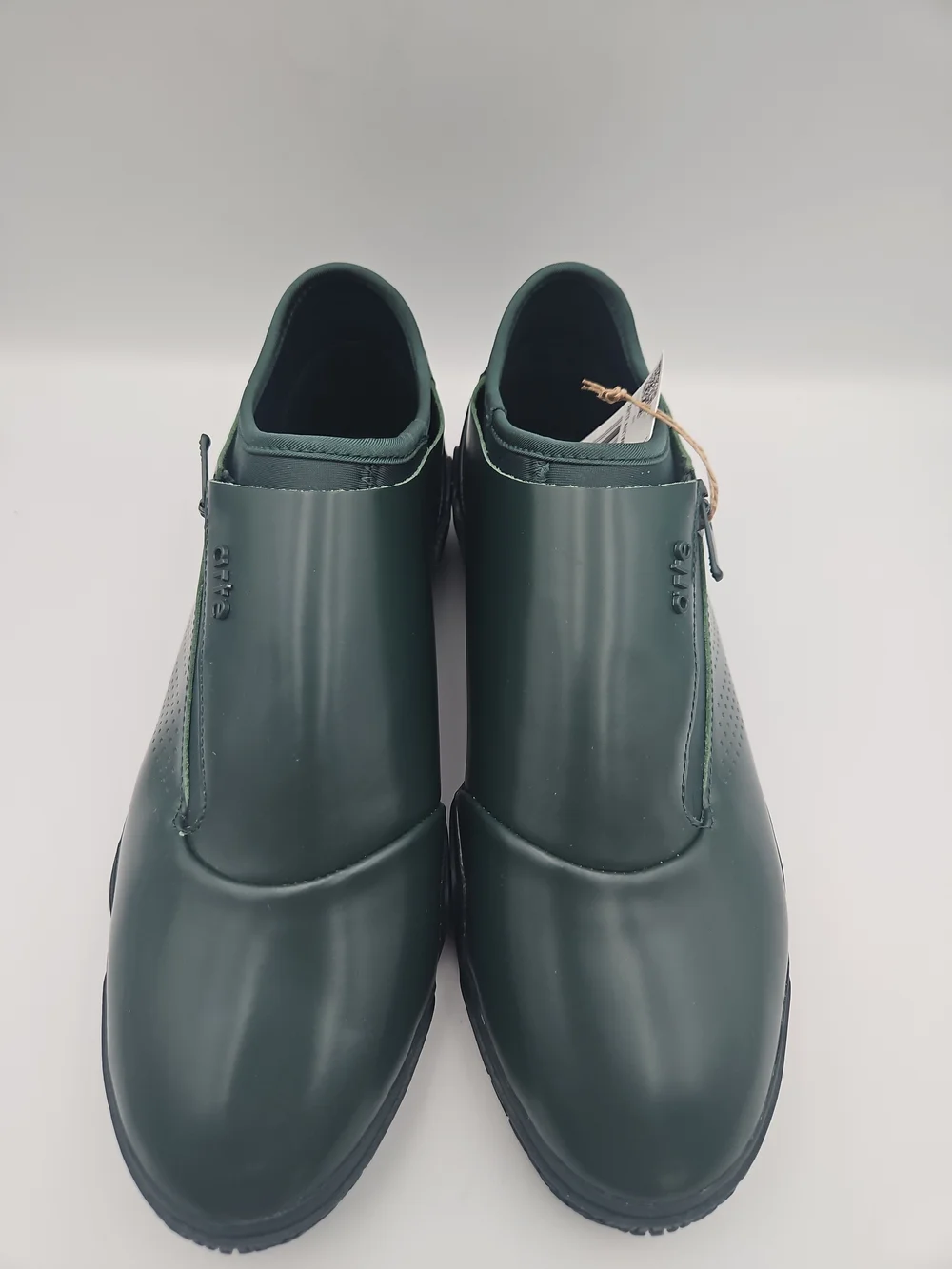adidas Men's Slip-On Loafers in Dark Green